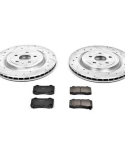 Power Stop 09-15 Cadillac CTS Rear Z23 Evolution Sport Brake Kit