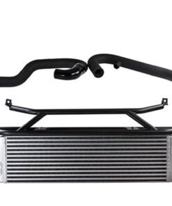 Turbo XS FMIC 2015-2017 Subaru STi - Wrinkle Black Pipes