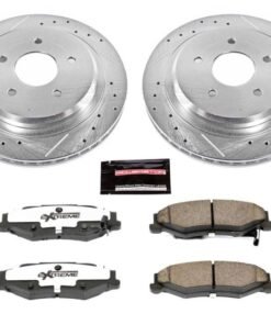 Power Stop 04-09 Cadillac XLR Rear Z26 Street Warrior Brake Kit
