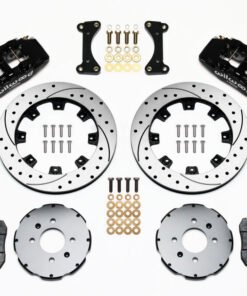 Wilwood Dynapro 6 Front Hat Kit 12.19in Drilled 94-01 Honda/Acura w/262mm Disc