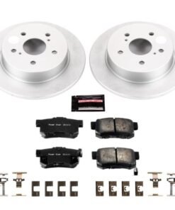 Power Stop 07-13 Suzuki SX4 Rear Z17 Evolution Geomet Coated Brake Kit