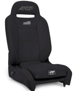 PRP Enduro Elite Reclining Suspension Seat (Passenger Side) - Black Vinyl/Black