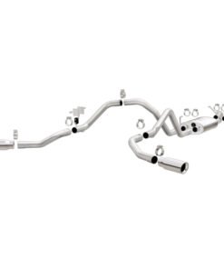MagnaFlow Cat-Back 10-15 Toyota Tundra SC LB / CC SB 4.6L/5.7L V8 SS 2.5 Dual Split Rear 4in Tip