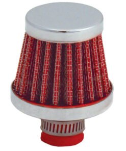 Spectre Breather Filter 10mm Flange / 2in. OD / 1-3/4in. Height - Red