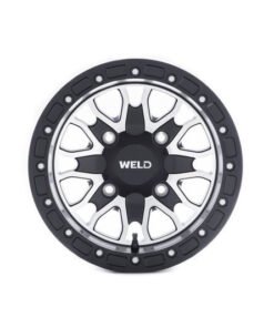 Weld UTV RF Series Raptor U501 15x8 Raptor Beadlock 4x156 4BS Satin BLK MIL