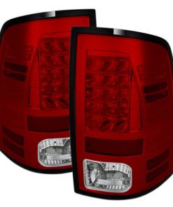 Spyder Dodge Ram 1500 13-14 13-14 LED Tail Lights LED Model only - Red Clear ALT-YD-DRAM13-LED-RC