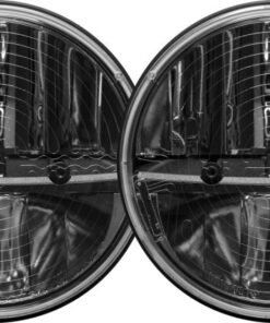 Rigid Industries 7in Round Headlights w/ Heated Lens Non JK - Set of 2