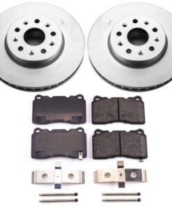 Power Stop 14-18 Cadillac CTS Front Z17 Evolution Geomet Coated Brake Kit