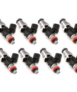 Injector Dynamics ID1050X Injectors 14mm (Grey) Adaptor Top (Set of 8) Orange Lower O-Ring