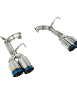 Remark Subaru WRX STi VA Axle Back Exhaust w/ Titanium Stainless Single Wall Tip - 4 Inch Version