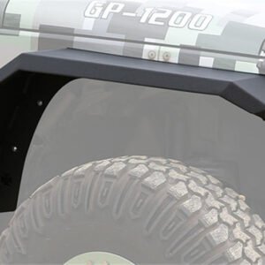 Iron Cross 2020 Jeep Gladiator Fender Flare Set - Rear - Matte Black