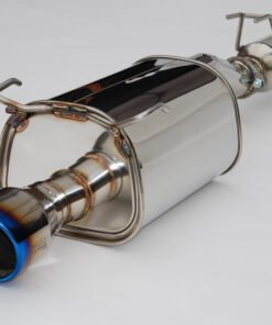 Invidia 01-06 Acura RSX DC5 Type S Q300 Rolled Tit Tip 70mm Pipe Full Titanium Cat-Back Exhaust