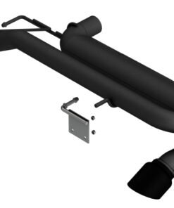 Borla 21-22 Ford Bronco 2.3L 4WD S-Type Axle Back Exhaust w/ Black Coated Tips