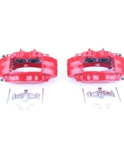 Power Stop 04-14 Subaru Impreza Front Red Calipers w/o Brackets - Pair