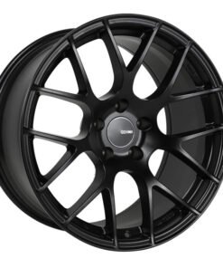 Enkei Raijin 18x8 45mm Offset 5x114.3 Bolt Pattern 72.6 Bore Dia Matte Black Wheel