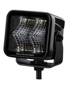 Hella Universal Black Magic 2.7in L.E.D. Cube Kit - Flood Beam