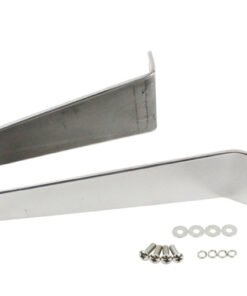 Kentrol 76-95 Jeep Wrangler YJ Tailgate Tire Stop - Polished Silver