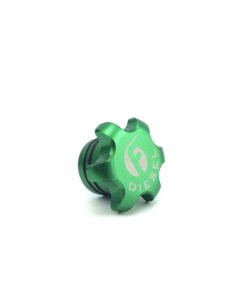 Fleece Performance 2013+ Dodge Cummins Green Anodized Billet Fuel Cap