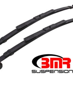 BMR 67-69 1st Gen F-Body Rear Lowering Leaf Springs (2in Drop) - Black