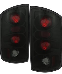 Spyder Dodge Ram 02-06 1500/Ram 2500/3500 03-06 Euro Style Tail Lights Black Smoke ALT-YD-DRAM02-BSM