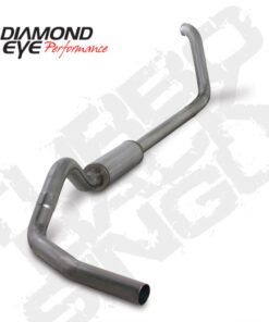 Diamond Eye KIT 4in TB SGL SS: 99-03 FORD 7.3L F250/F350
