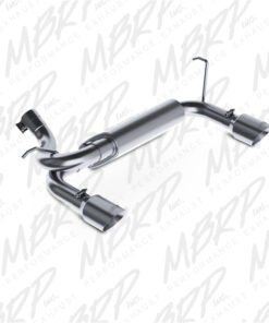 MBRP 07-14 Jeep Wrangler/Rubicon 3.6L/3.8L V6 Axle-Back Dual Rear Exit Aluminum Performance Exhuast