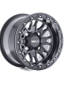 Weld UTV RF Series Raptor U500 15x10 Raptor Beadlock 4x156 5BS Satin BLK