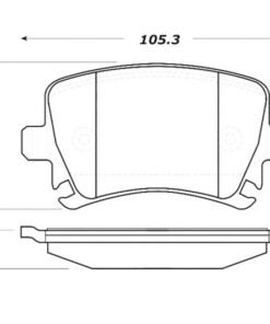 StopTech Street Touring 06-09 Audi A3 / 05-09 Audi A4/A6 / 08-09 Audi TT