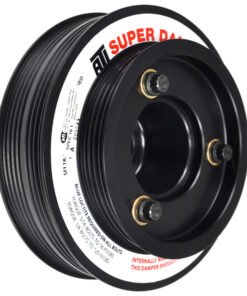 ATI Damper - 5.67in - Alum - (3) 4 Grv - Honda B - OEM Style - Bolt On Ps - 1Pc