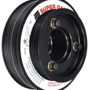 ATI Damper - 5.67in - Alum - (3) 4 Grv - Honda B - OEM Style - Bolt On Ps - 1Pc