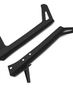 Raxiom 07-18 Jeep Wrangler JK 50-Inch LED Light Bar Windshield Mount w/ Auxiliary Bracket