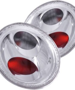 ANZO 1998-2005 Volkswagen Beetle Taillights Chrome