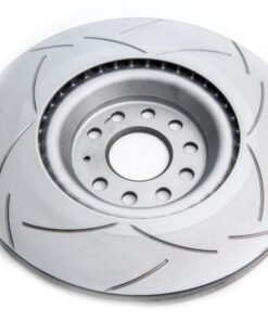 DBA 15-19 Volkswagen Golf R Front T2 Slotted Street Series Rotor