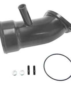 Wehrli 17-19 Chevrolet 6.6L L5P Duramax 3.5in Intake Horn w/PCV Port - Gloss White