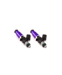 Injector Dynamics 1340cc Injectors - 60mm Length - 14mm Purple Top - 14mm Lower O-Ring (Set of 2)