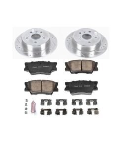 Power Stop 13-18 Lexus ES300h Rear Z23 Evolution Sport Brake Kit
