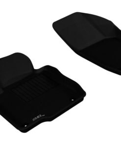 3D MAXpider 2012-2019 Volkswagen Passat Kagu 1st Row Floormat - Black