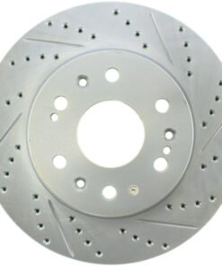 StopTech Select Sport 07-11 GM Silverado 1500 Slotted and Drilled Left Front Rotor