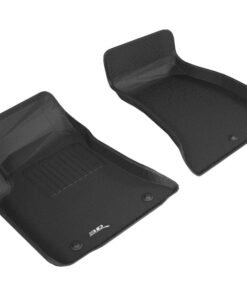 3D MAXpider 2015-2020 Dodge Challenger Rwd Kagu 1st Row Floormat - Black