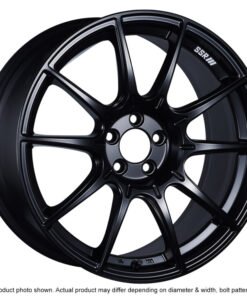 SSR GTX01 19x9.5 5x114.3 35mm Offset Flat Black Wheel 04-08 TL / 93-98 Supra