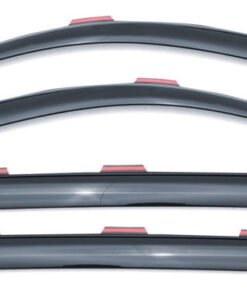 Lund 2015-2019 Chevrolet Colorado Crew Cab Ventvisor Elite 4pc - Blue Grey