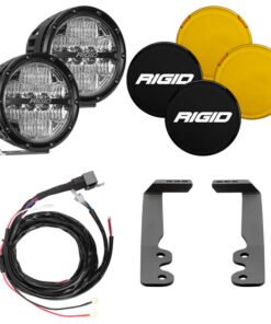 Rigid Industries 2022+ Toyota Tundra A-Pillar Light Kit (6in 360-Series)