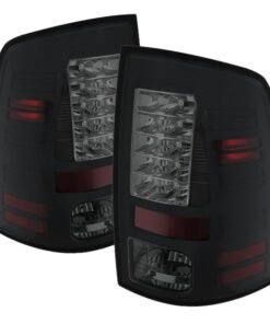 Spyder Dodge Ram 1500 13-14 13-14 LED Tail Lights LED Model only - Blk Smke ALT-YD-DRAM13-LED-BSM