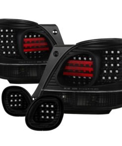 Spyder 98-05 Lexus GS300 /GS400 4pc LED Tail Lights - Black (ALT-YD-LGS98-LED-BK)