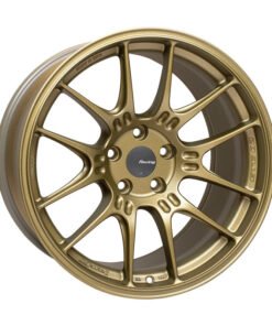 Enkei GTC02 18x10 5x112 32mm Offset 66.5mm Bore Titanium Gold Wheel