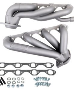 BBK 87-95 Ford F150 Truck 5.8 351 Shorty Unequal Length Exhaust Headers - 1-5/8 Chrome