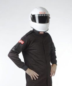 RaceQuip Black SFI-1 1-L Jacket - 2XL