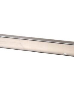Kentrol 45-86 Jeep CJ 54 Inch Front Bumper Without holes (No License Plate Holes)- Polished Silver