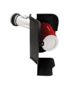 Spectre 03-07 Ford SD V8-6.7L DSL Air Intake Kit - Polished w/Red Filter