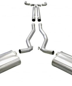 Corsa 10-14 Chevrolet Camaro Convertible SS 6.2L V8 Manual Polished Sport Cat-Back + XO Exhaust